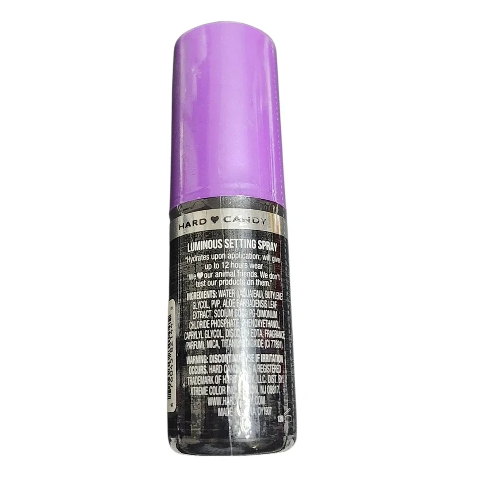 Hard‎ Candy Sheer Envy Glow Setting Spray Illuminating 12HR Wear Hydration 1oz